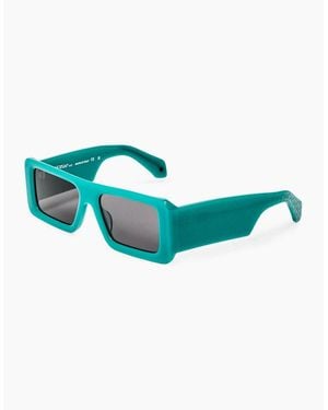Off-White c/o Virgil Abloh Off Troy Sunglasses - Blue