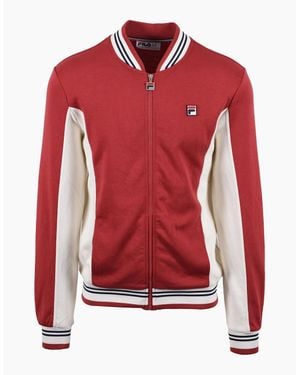 Fila Settanta Track Jacket Garnet/Gardenia - Red