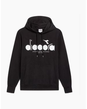 Diadora Logo Hoodie - Black