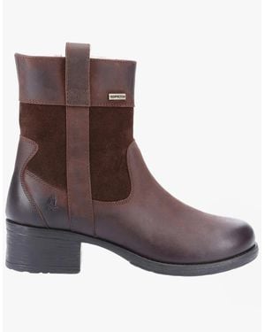 Hush Puppies Saskia Boots - Brown