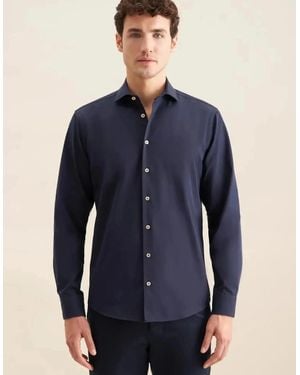 Seidensticker Regular Fit Spread Kent Casual Shirt Dark - Blue