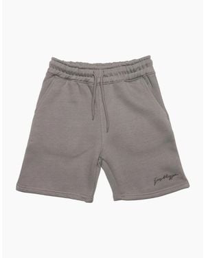 Hype Oversized Sweat Shorts - Grey