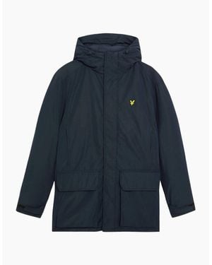 Lyle & Scott Lyle & Scott Dark Membrane Parka - Blue