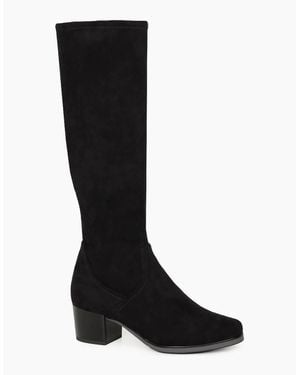 Caprice Chloe Knee High Boots - Black