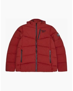 Reebok Rb1567 Stretch Puffer Jacket - Red