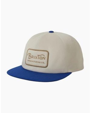 Brixton Grade Snapback Baseball Cap - Blue