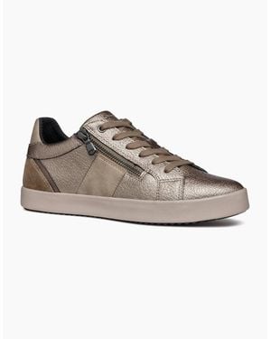 Geox D Blomiee E Taupe Trainers - Brown