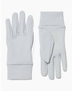 SealSkinz Acle Water Repellent Nano Fleece Gloves - White