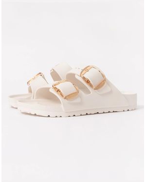 Birkenstock Arizona Big Buckle Eva Sandals - Natural
