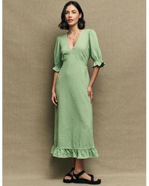 Nobody's Child Delilah Mid Dress - Green