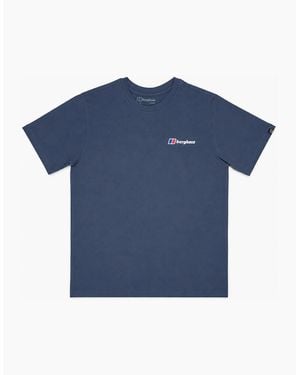 Berghaus Peak T-Shirt Slate - Blue