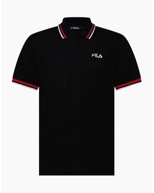 Fila Bowey Polo Shrt - Black