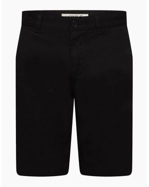 Lacoste Chino Shorts - Black