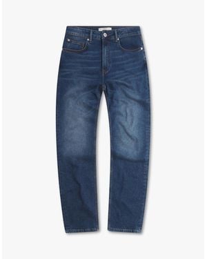 Vingt Quatre Denim Vingt Quatre Taper Fit Mid Jeans - Blue