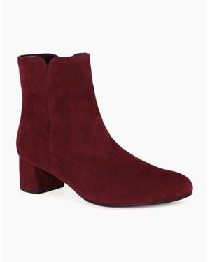 Gabor Abbey Ankle Boots - Red