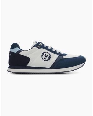 Sergio Tacchini Bergamo Low Top Walking Trainers - Blue
