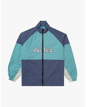 Parlez Rail Leaf Track Jacket - Blue