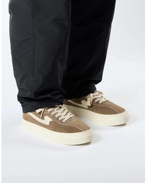 Stepney Workers Club Dellow S-Strike Suede Trainers - Black