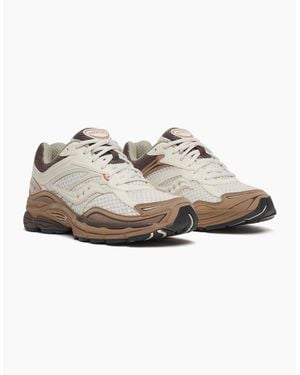 Saucony Progrid Omni 9 Matte Almond/Coca Trainers - White