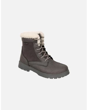 Mountain Warehouse Ladies Thermal Waterproof Ankle Boots - Grey