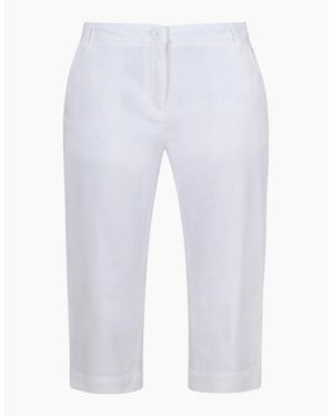 Regatta Ladies Bayletta Capri Trousers - White