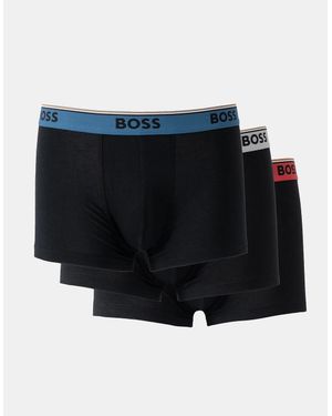 BOSS Boss Power 3-Pack Trunks - Black