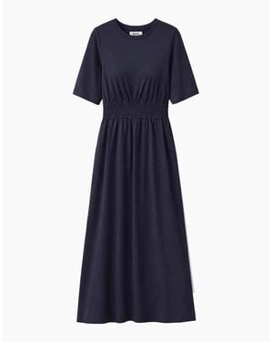 Ro&zo Elasticated Waist Detail Dress - Blue