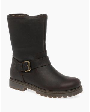 Panama Jack Singapur B23 Biker Ankle Boots - Black