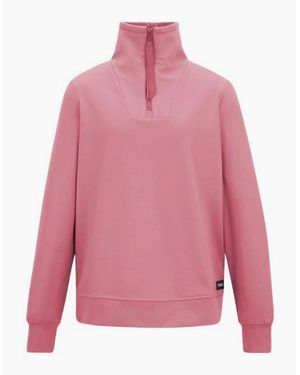 Regatta Ladies Demmi Quarter Zip Fleece Top - Pink