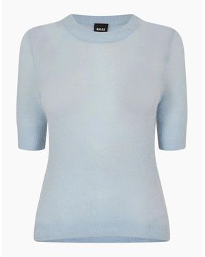 BOSS 10266994 01 T-Shirt - Blue