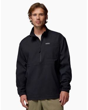 Columbia Landroamer Half Zip Overshirt - Blue