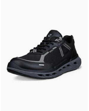Ecco Biom 720 Waterproof Leather Trainers - Blue