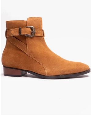 Club Cubano Ricardo Boots Cognac - Brown