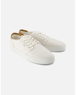 TOMS Carlo 2.0 Textile Trainers - White
