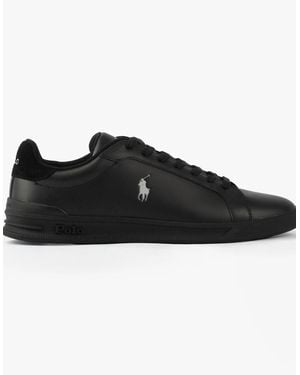 Polo Ralph Lauren Heritage Court Ii Trainers/Soft - Black