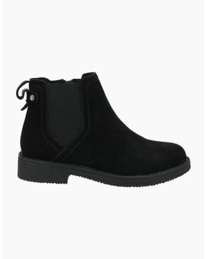 Hush Puppies Maddy (Wide Fit) Boots - Black