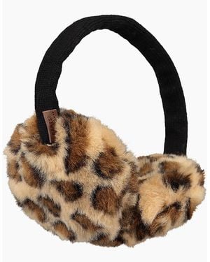 Barts Plush Faux Fur Earmuffs Ear Warmers - Metallic
