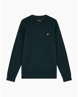 Lyle & Scott Lyle & Scott Big & Tall Crew Neck Sweatshirt - Green