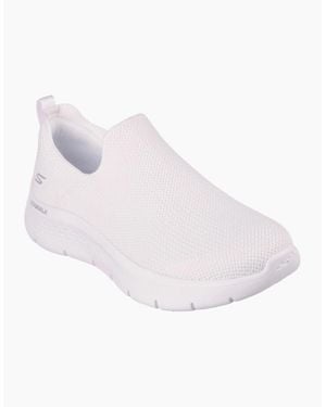 Skechers Slip On Trainers - White