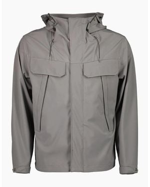 C.P. Company Shell-R Double Pocket Goggle Jacket - Grey
