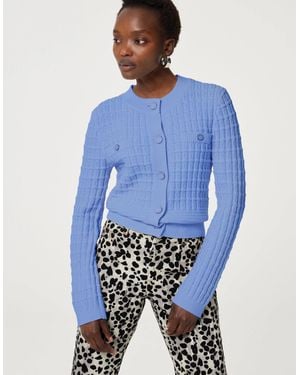 FABIENNE CHAPOT Chin Cardigan - Blue