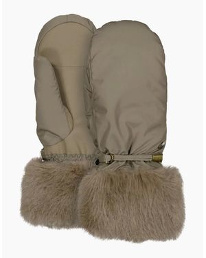 Barts Empire Waterproof Faux Fur Skiing Gloves - Green