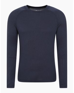 Mountain Warehouse Keep The Heat Thermal Top - Blue