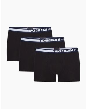 Tommy Hilfiger 3-Pack Boxer Trunks, Pvh - Black