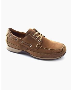 Waldläufer Denver 526001 Deck Shoe - Brown