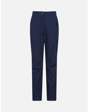 Mountain Warehouse Ladies Arctic Ii Thermal Fleece Hiking Trousers - Blue