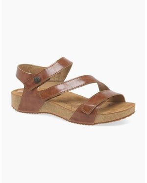 Josef Seibel Tonga 25 Leather Sandals - Brown