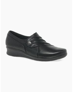 Clarks Hope Roxanne High Cut Shoes - Black