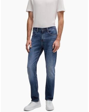 BOSS Slim Fit Five Pocket Jeans - Blue