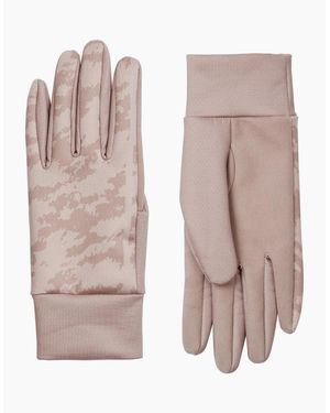 SealSkinz Ryston Water Repellent Print Nano Fleece Gloves - Natural